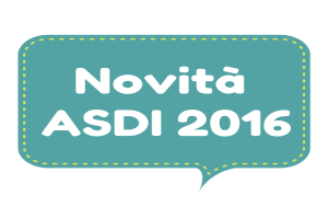 Novità ASDI 2016 